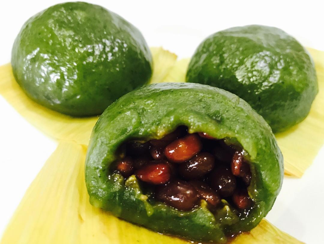 超详细的三种口味青团.清明果.艾果