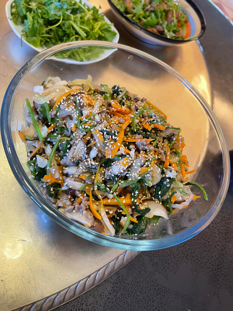 韩式炒杂菜（잡채볶음）