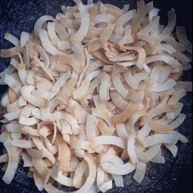 香甜椰子片（超简单又好吃）