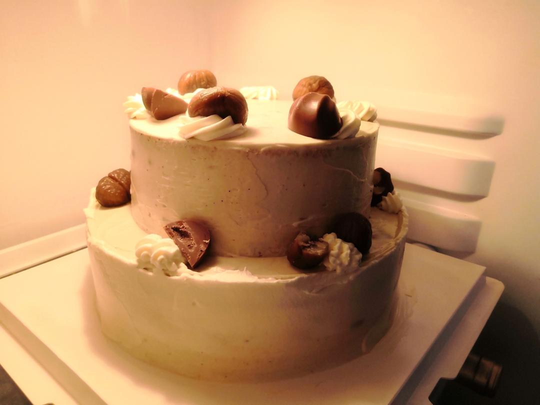 伯爵红茶栗子奶油蛋糕