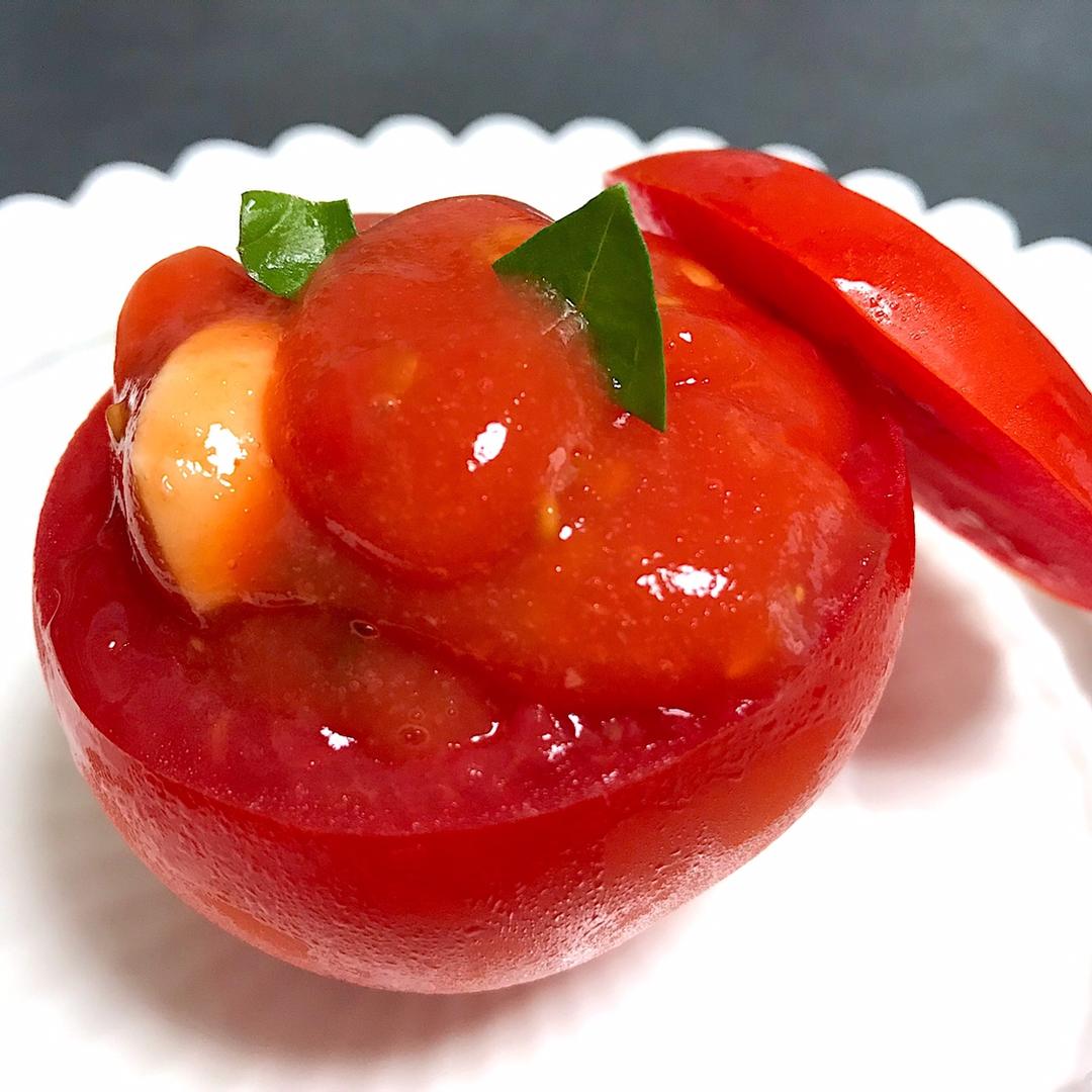 番茄杯果冻的做法