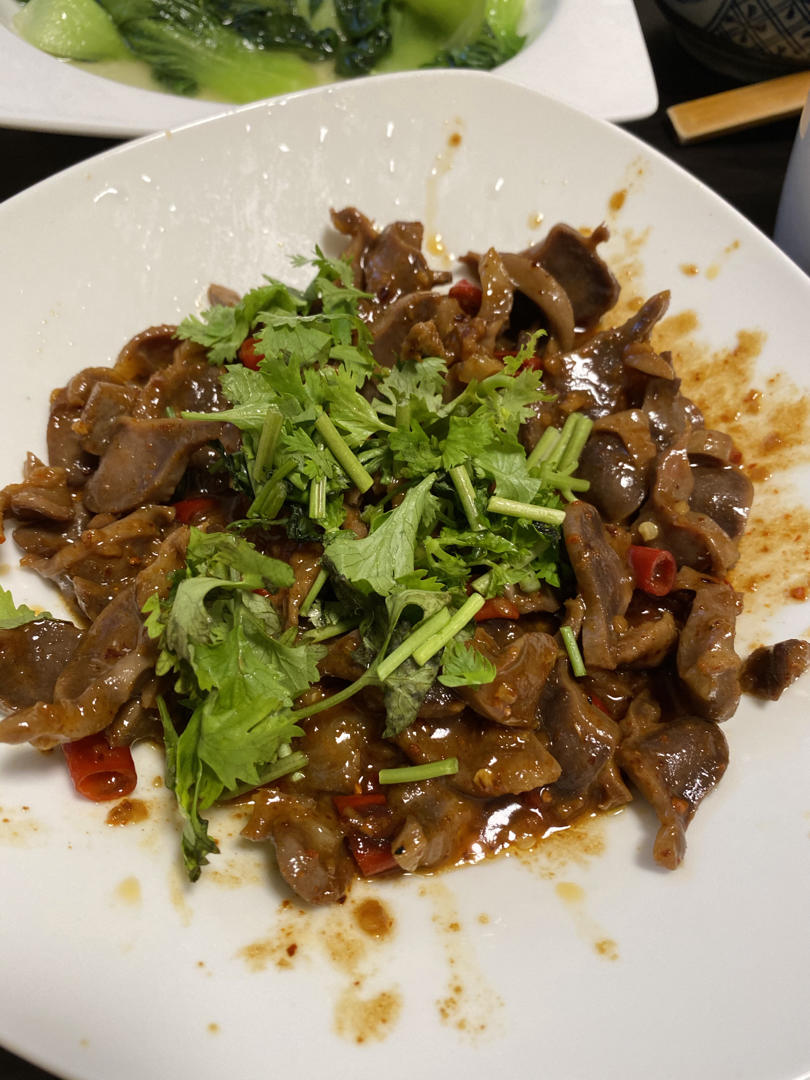 小米椒爆鸡胗