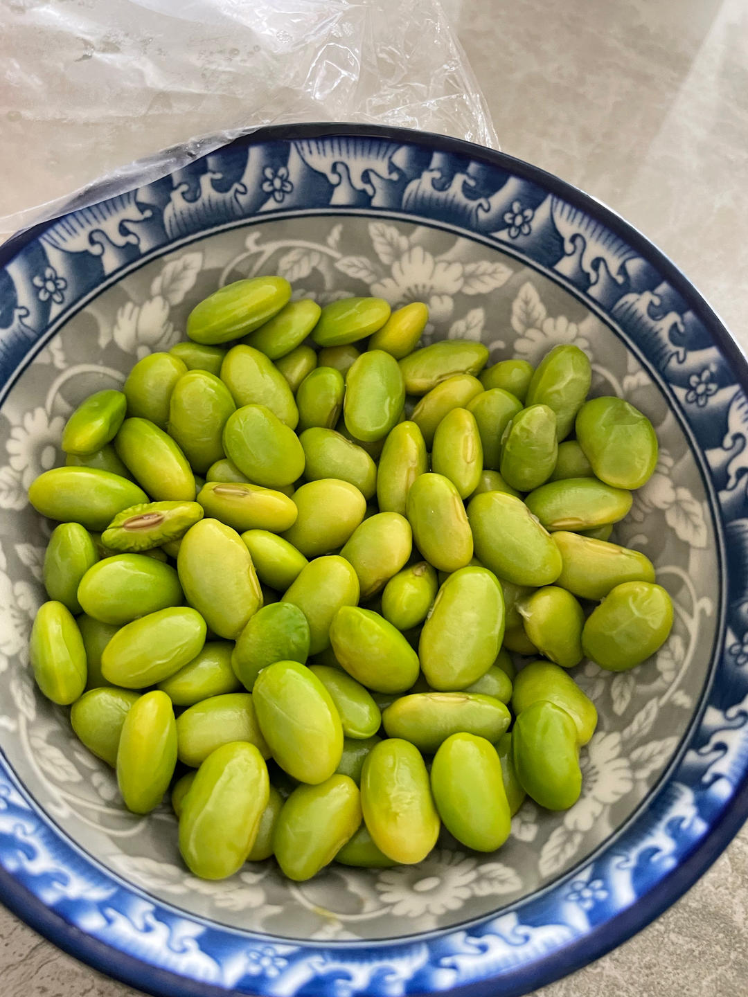 蒸毛豆（妈妈的味道）