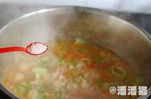 蔬菜意面浓汤的做法 步骤8