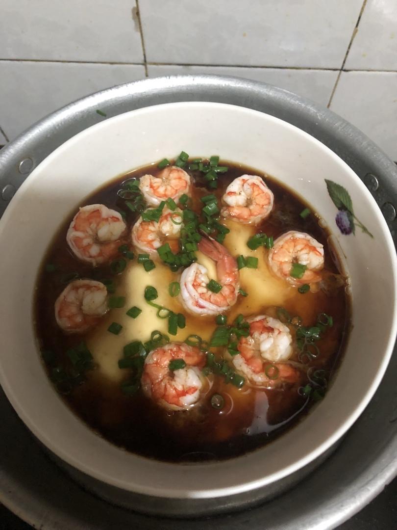 上桌就抢光的虾仁蒸蛋🍤好吃到尖叫！