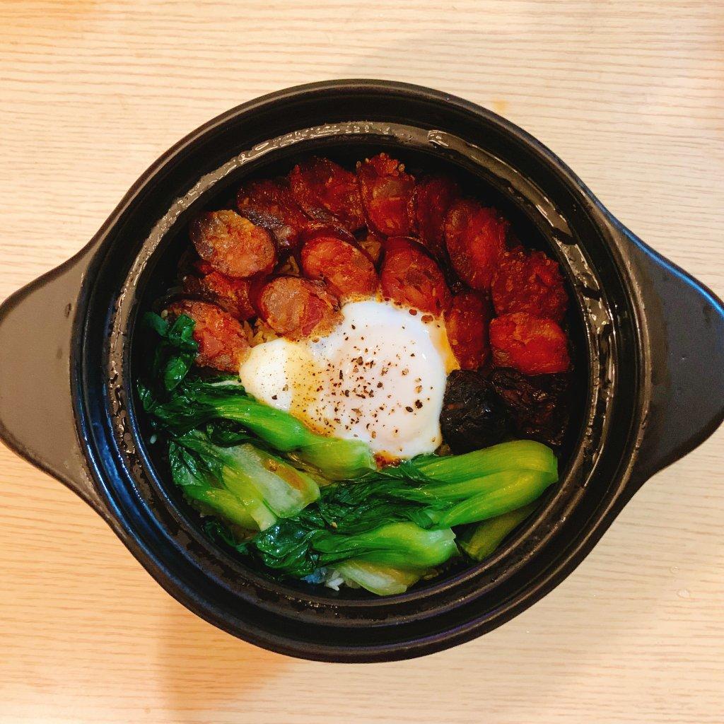 香肠煲仔饭