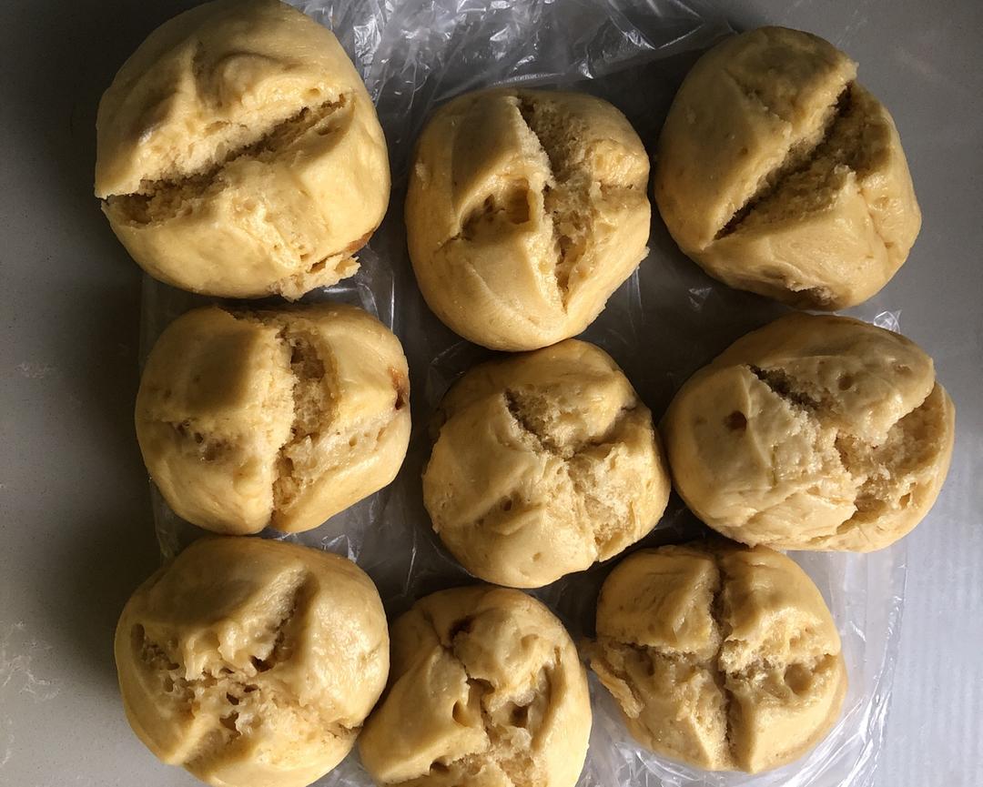 温州人❤️做的南瓜🎃包子馒头的做法