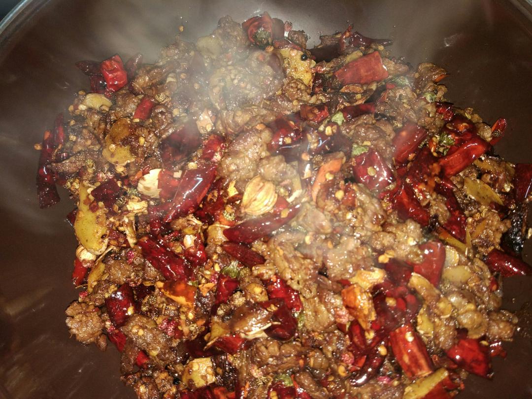 香辣牛肉的做法