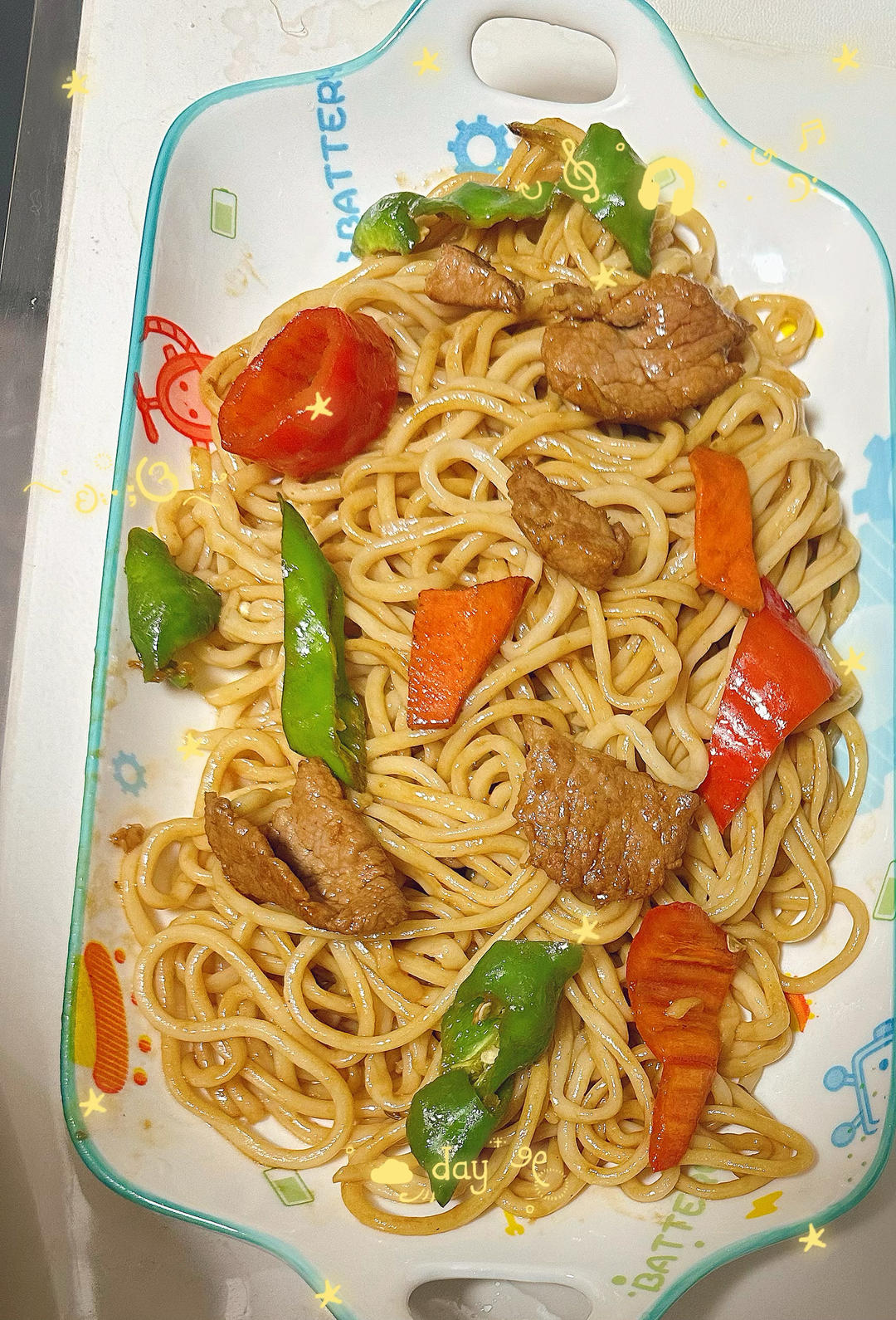 肉丝炒面