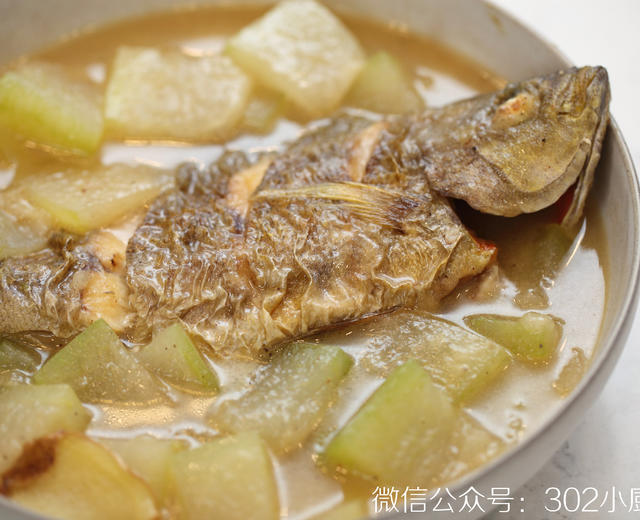 【0538】冬瓜炆鱼(黄鸡鱼) <302小厨房>的做法