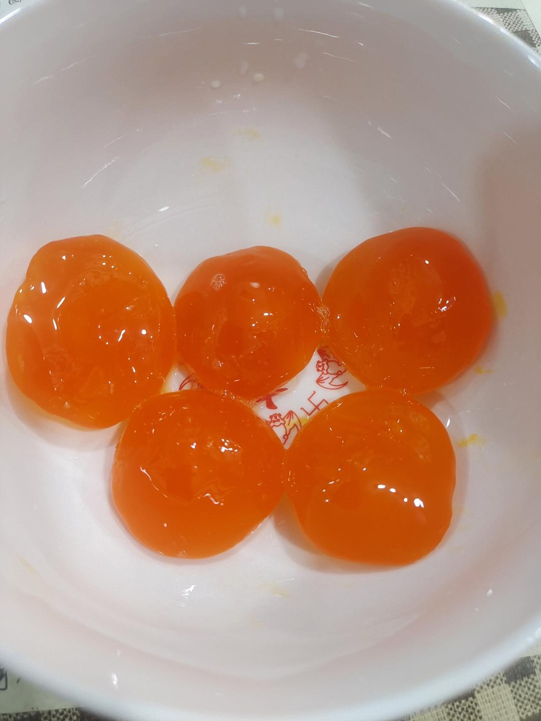 自制咸蛋黄，用料少2天腌好，可保存可塑形，腌料可反复利用