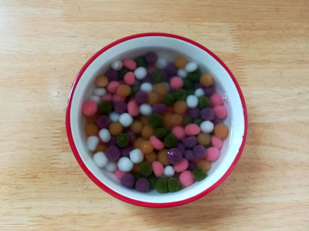 汤圆芒果捞的做法 步骤6