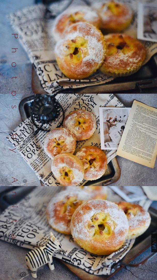 全麦芝士熔岩面包