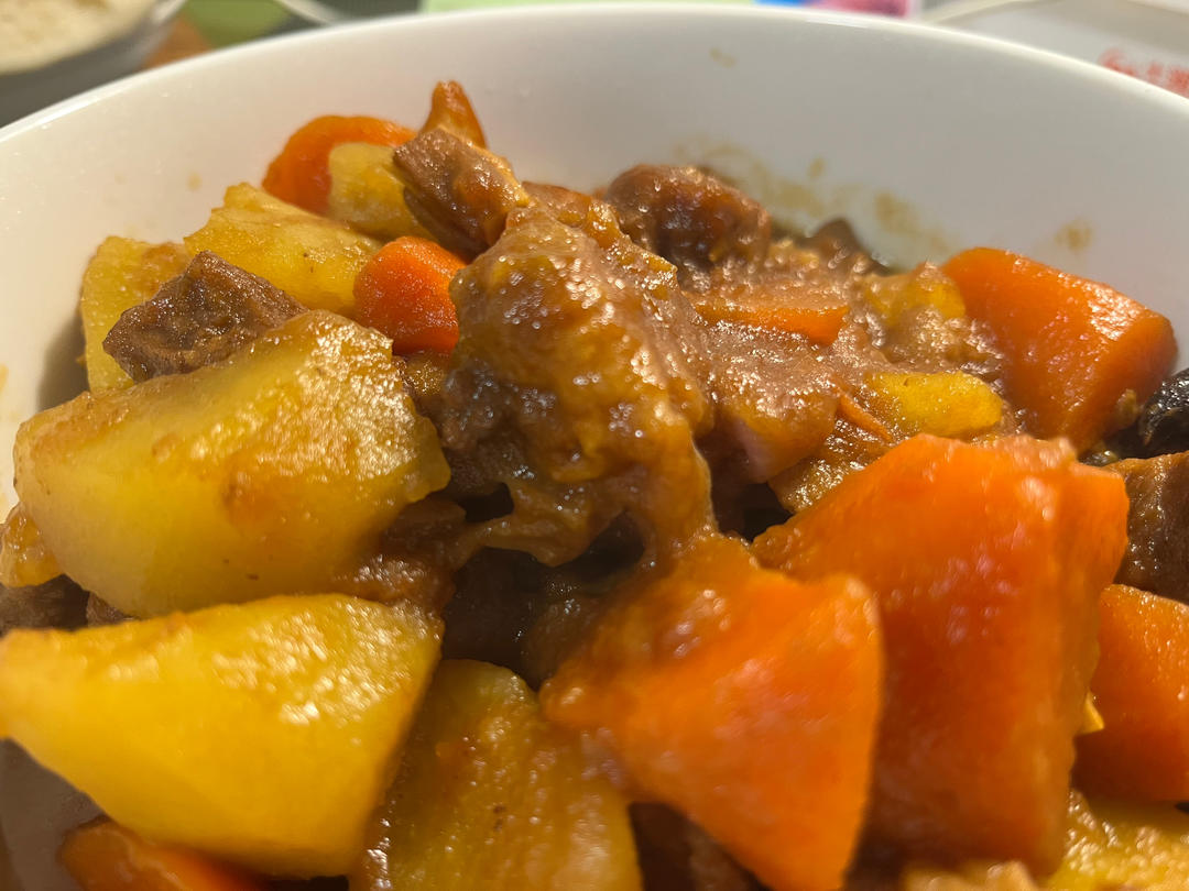 番茄土豆炖牛腩