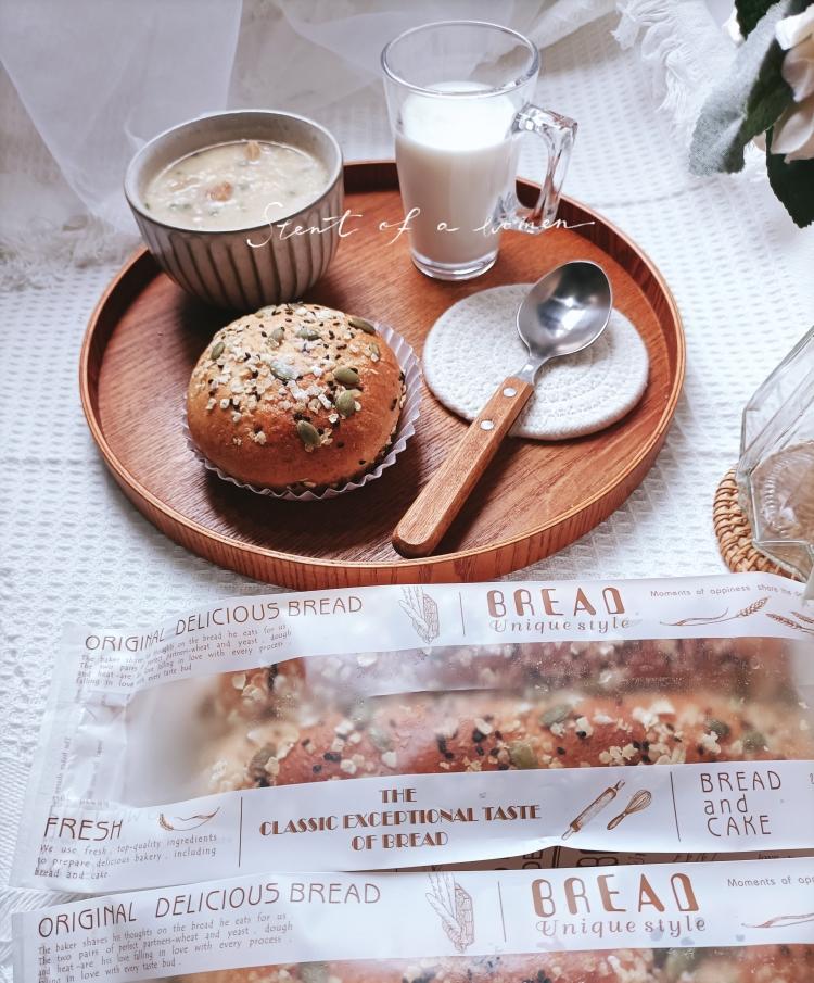 全麦奶香排包的做法