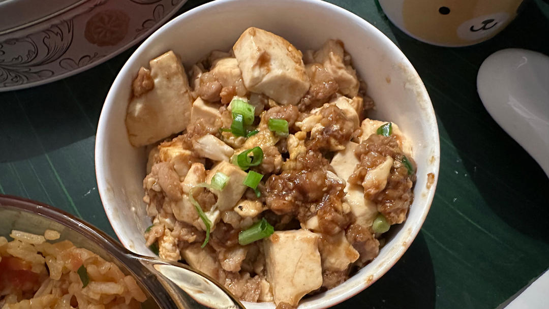 肉末滑蛋豆腐