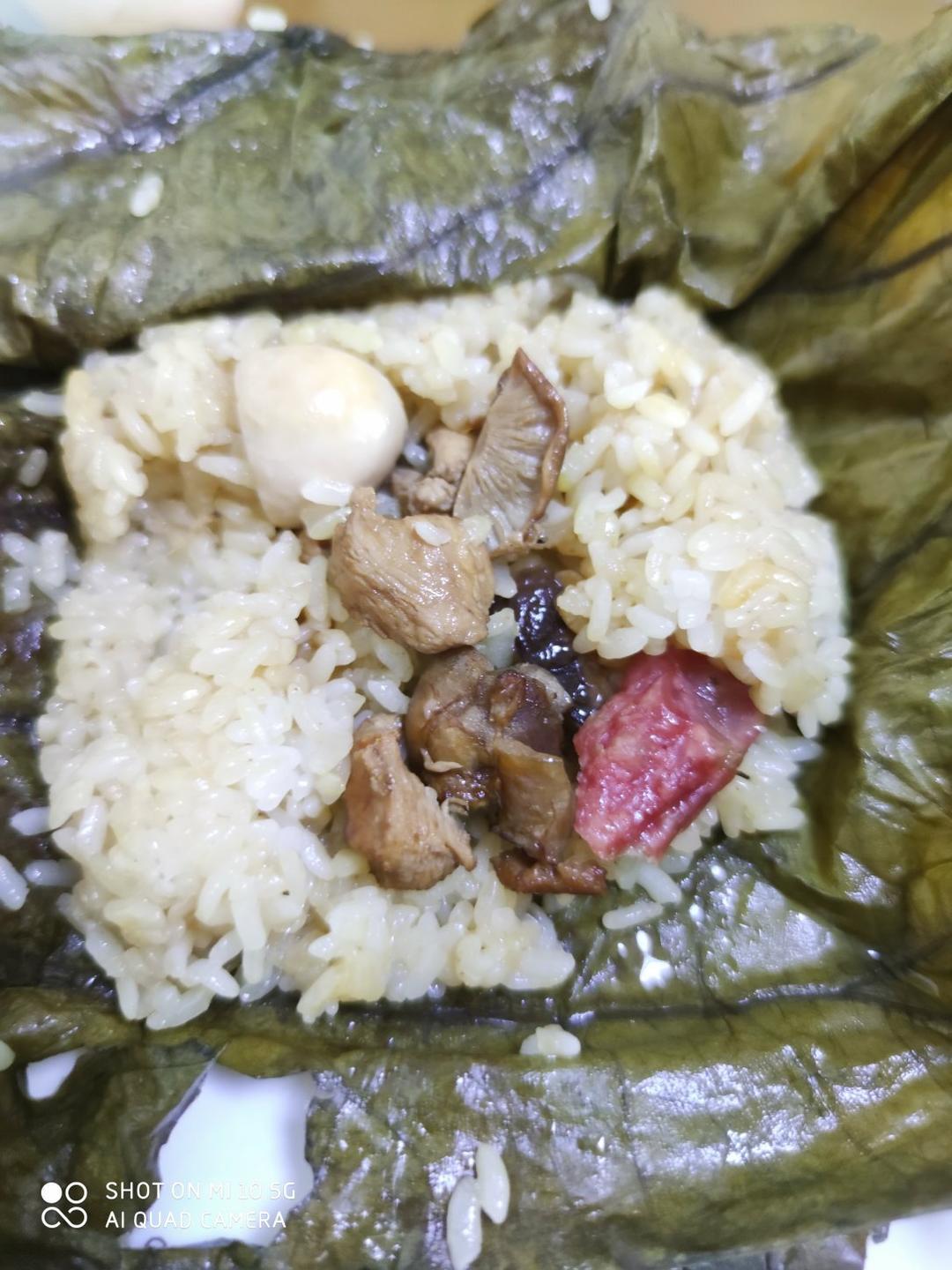 手工制作超好吃广式荷叶糯米鸡