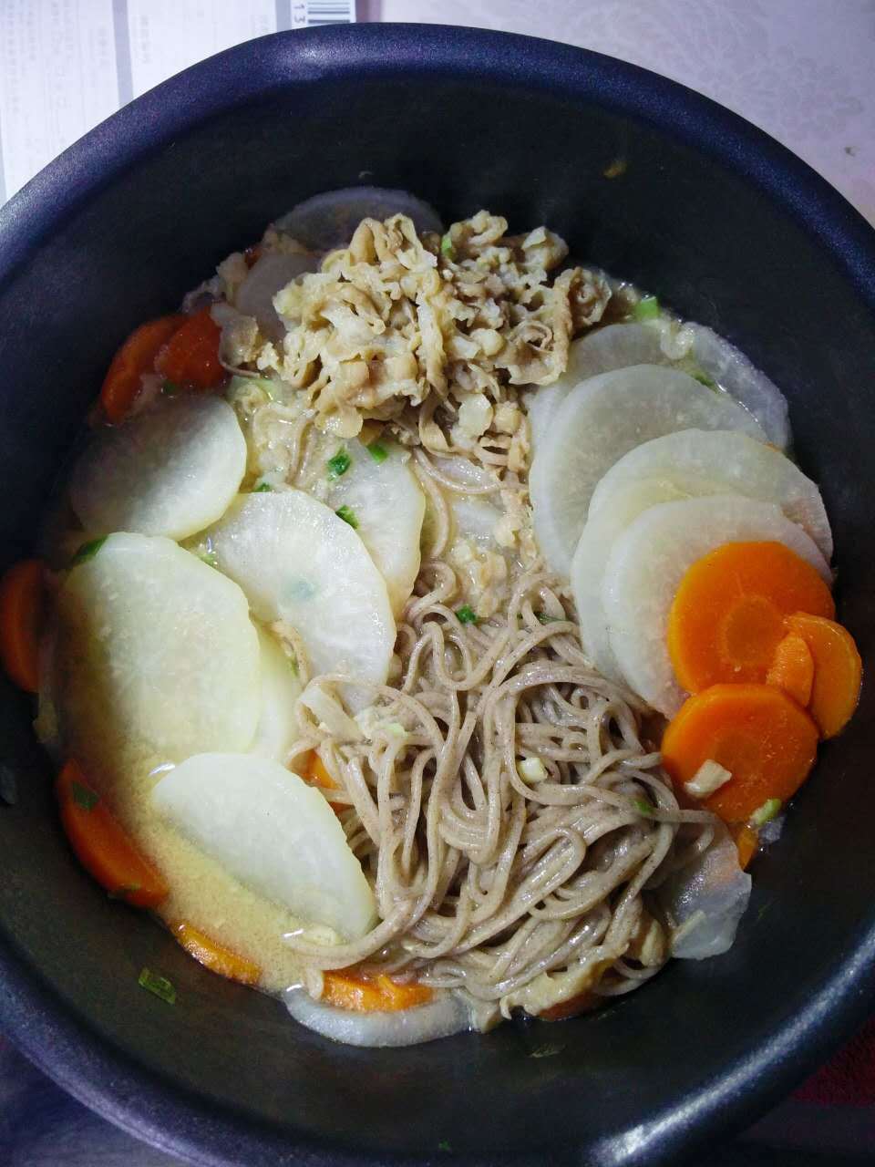 超简易羊汤面！的做法