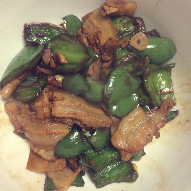 青椒炒肉