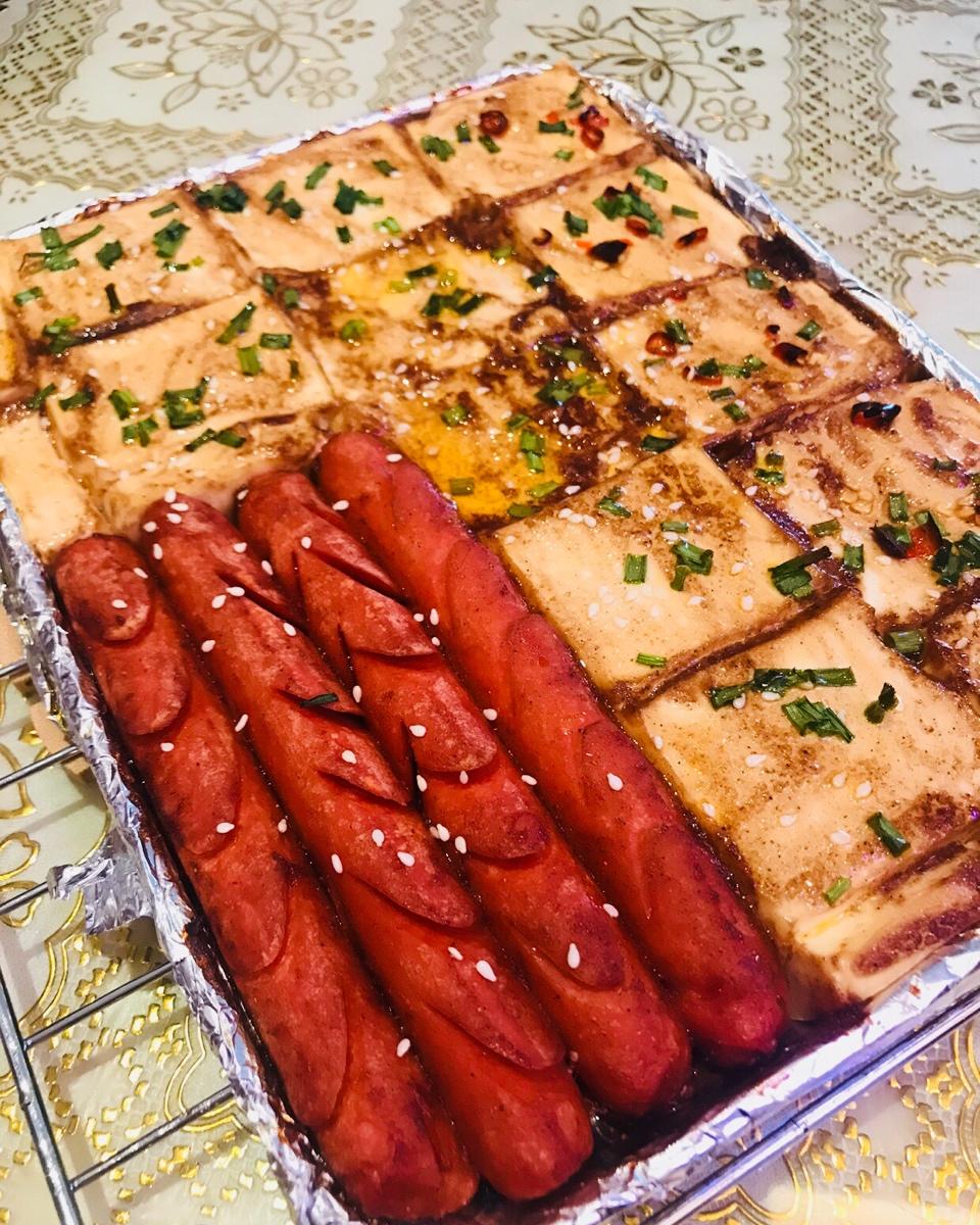 烤箱版的烤豆腐