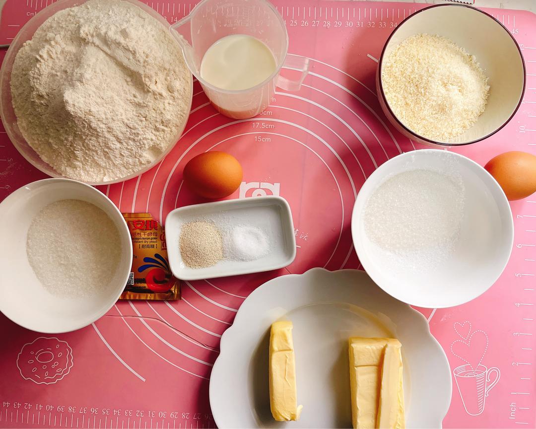 纯奶手撕吐司的做法 步骤1