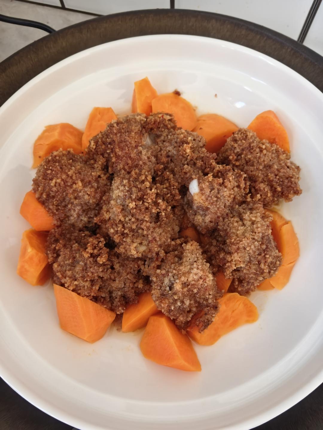 绝绝子！甩饭店几条街的粉蒸肉（粉蒸排骨）