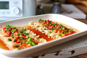 剁椒金针菇（7分钟上桌）――北鼎蒸炖锅食谱的做法 步骤12