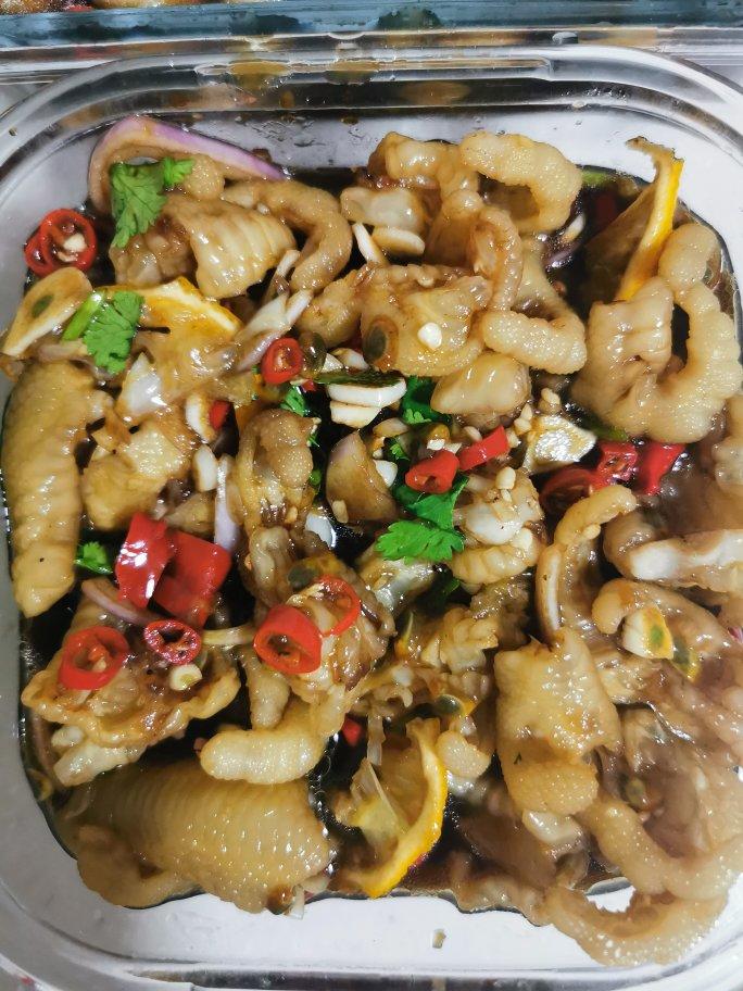 🍋柠檬百香果🌶️酸辣网红鸡爪