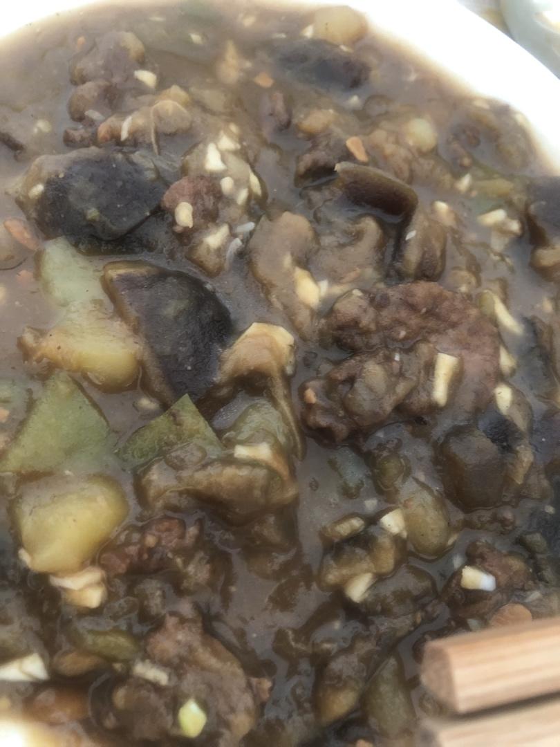 尖椒茄子炖土豆