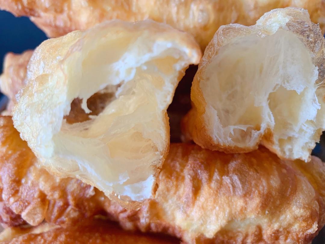 超好吃的鸡蛋酥脆油条