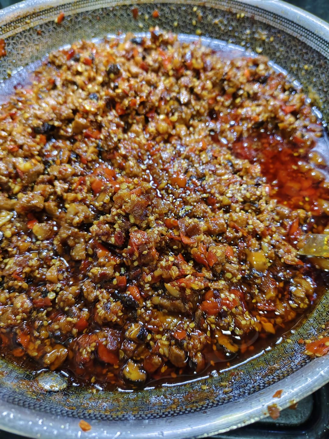自制牛肉酱（改良版）