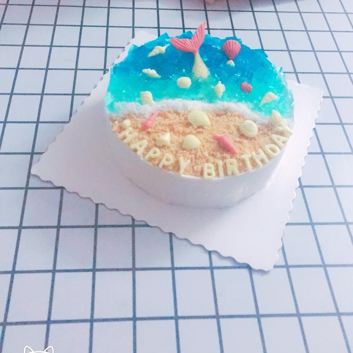 海洋酸奶慕斯蛋糕
