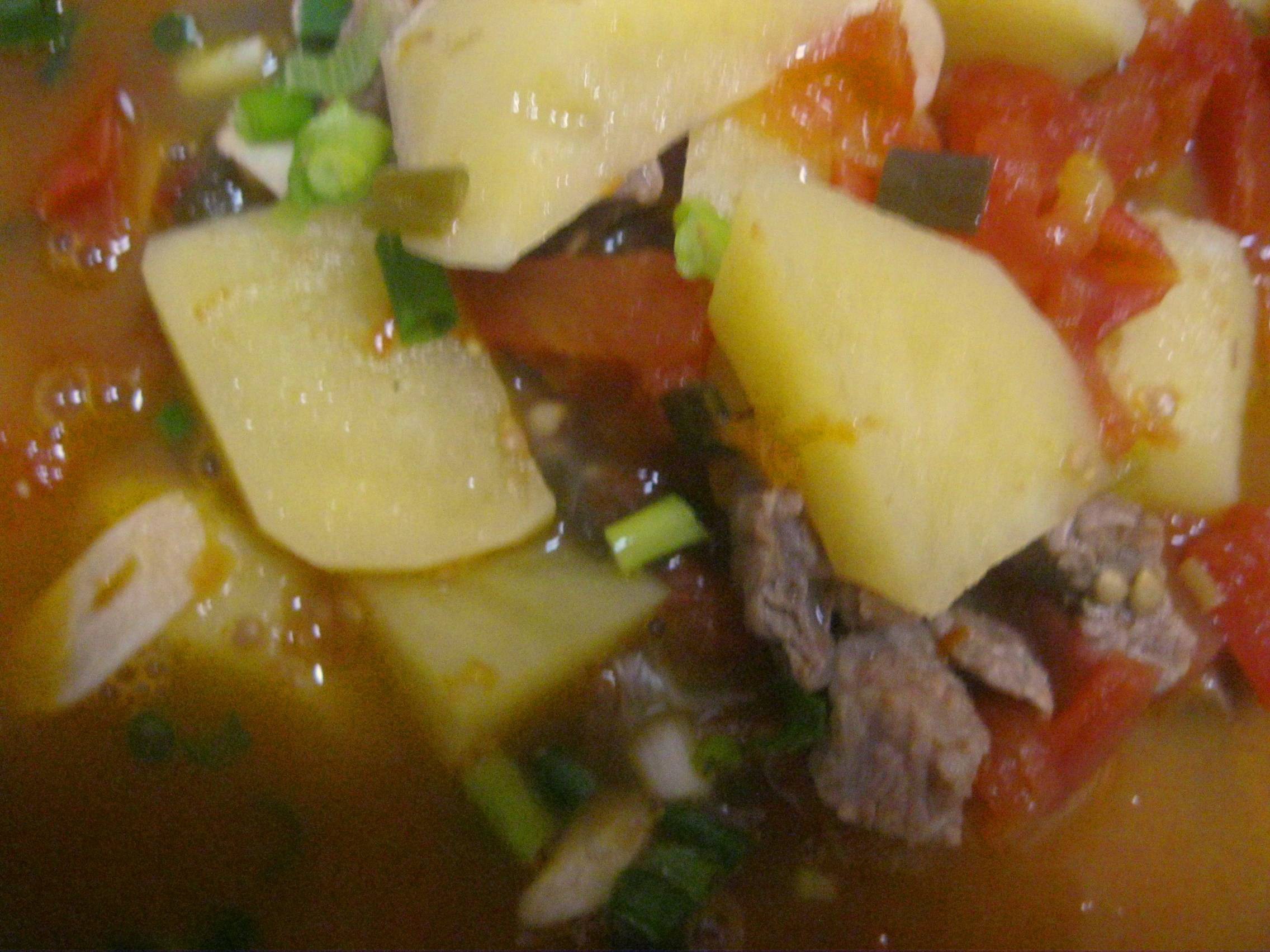 番茄土豆炖牛腩