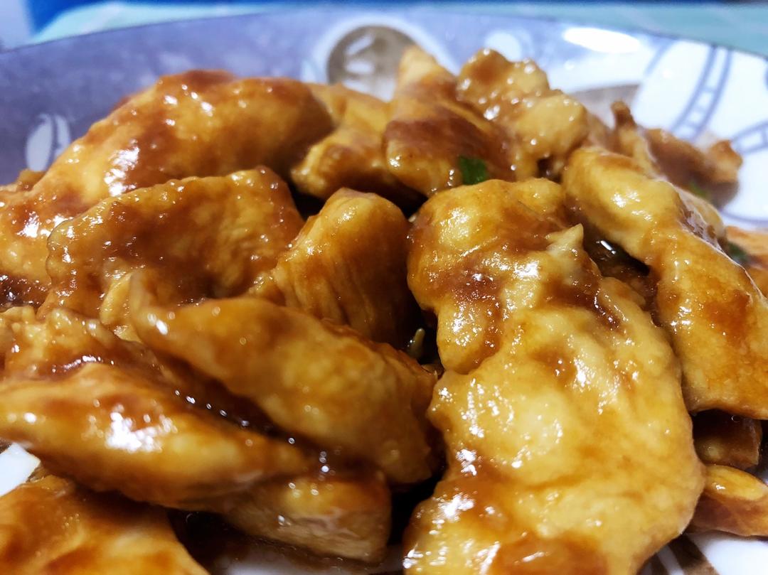 天奎奎做的鸡胸肉生姜烧