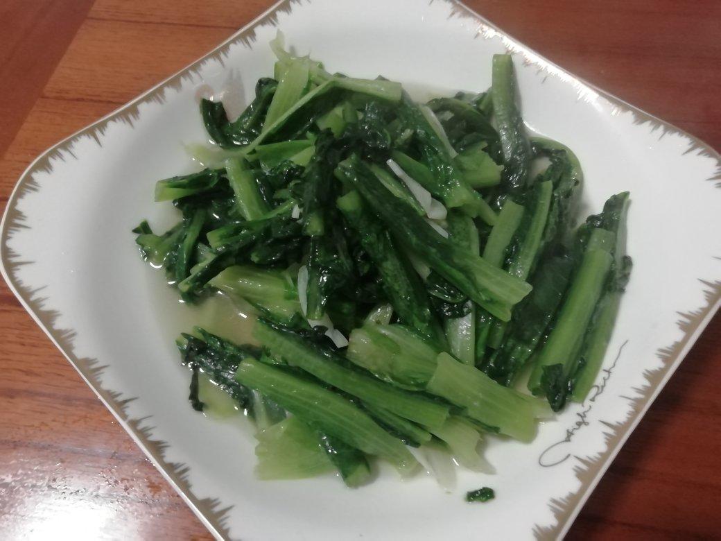 清炒油麦菜