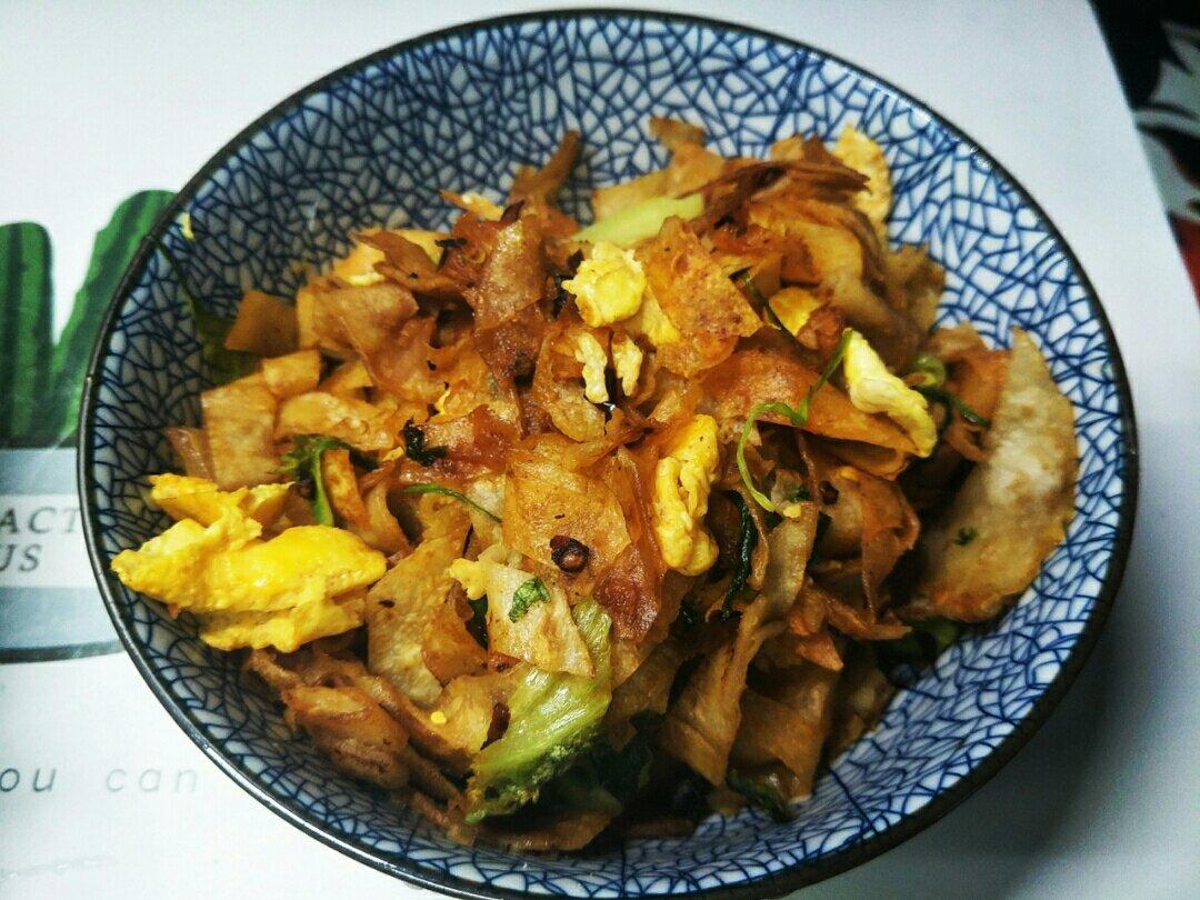 陕西私房炒饼[内附饼丝做法]
