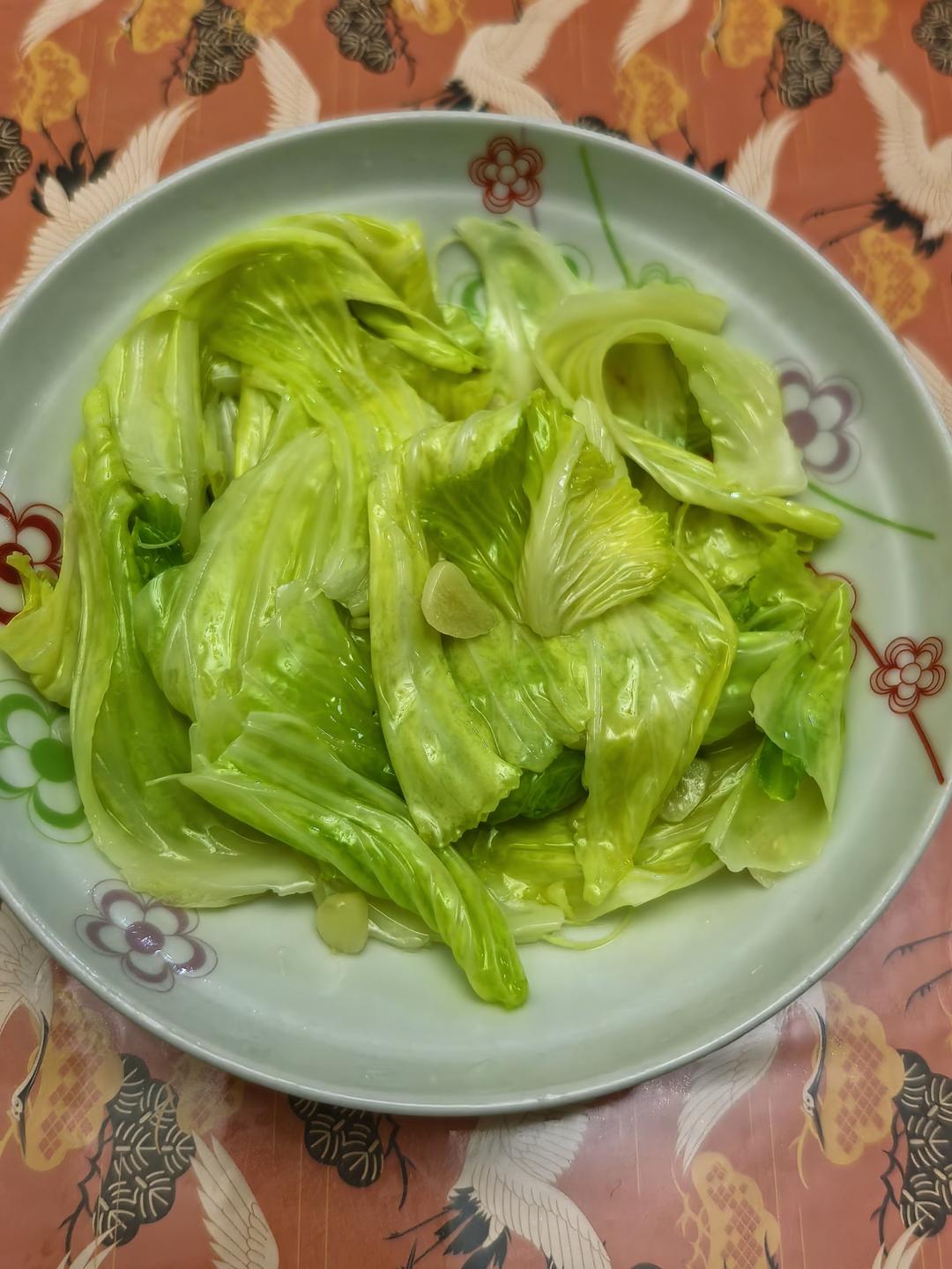 办公室微波炉青菜：非常简单口感跟炒的一样