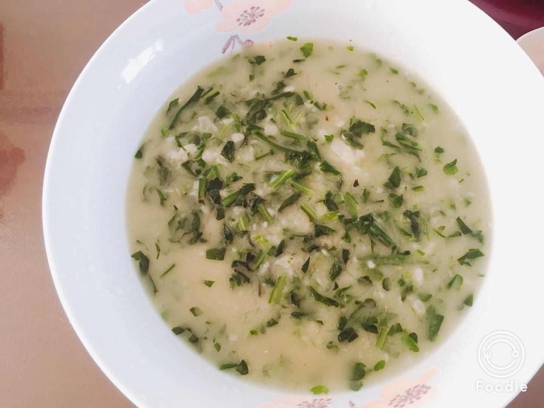 茼蒿糊  菊花糊