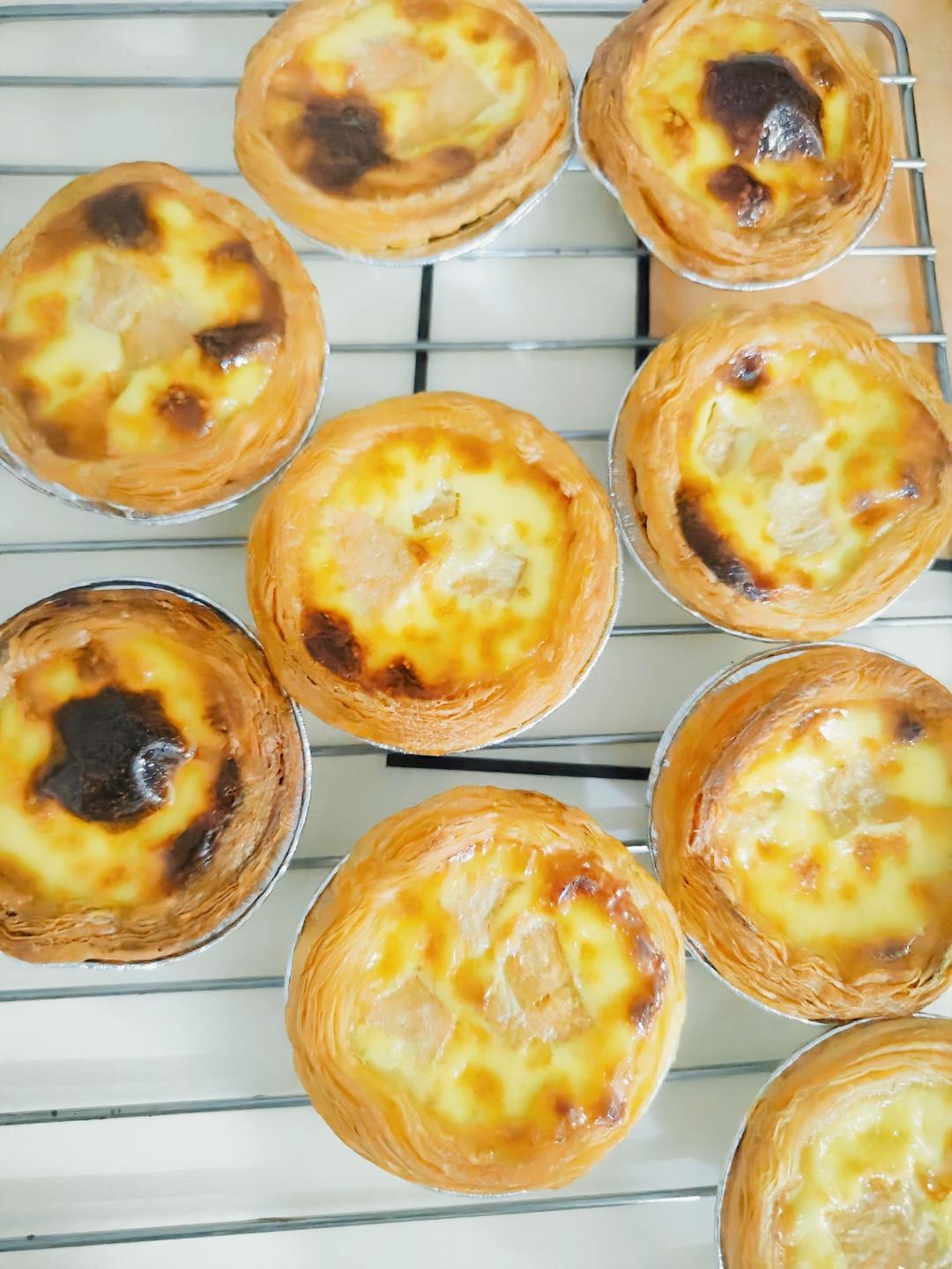 超嫩滑的葡式蛋挞(全蛋版)新手友好『秒杀KFC』