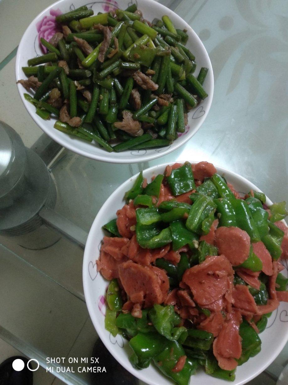 蒜薹炒肉