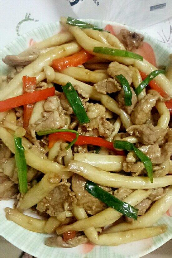 手机用户3263_kdso做的泡椒海鲜菇炒肉丝