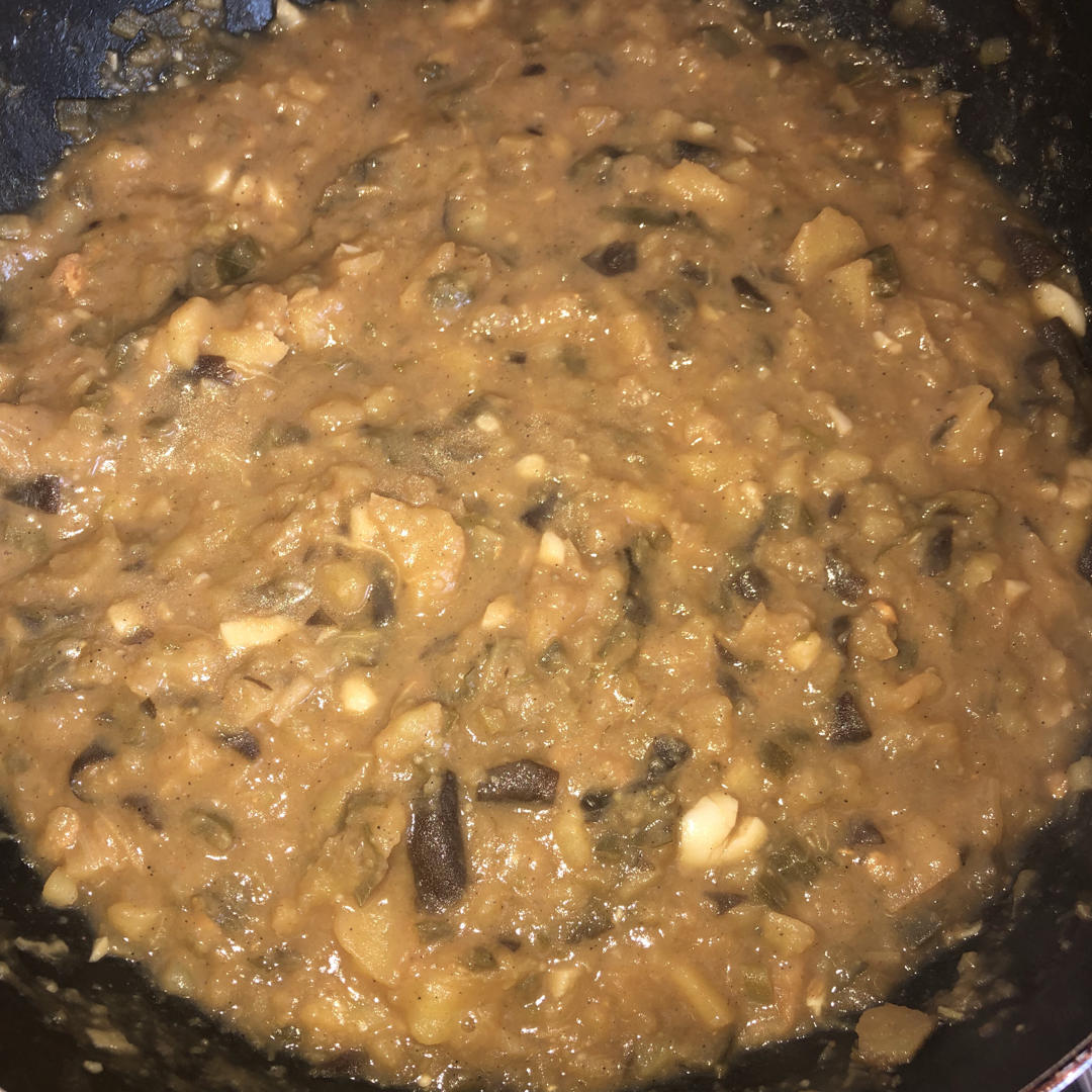 土豆茄子打卤面（超简单超美味）