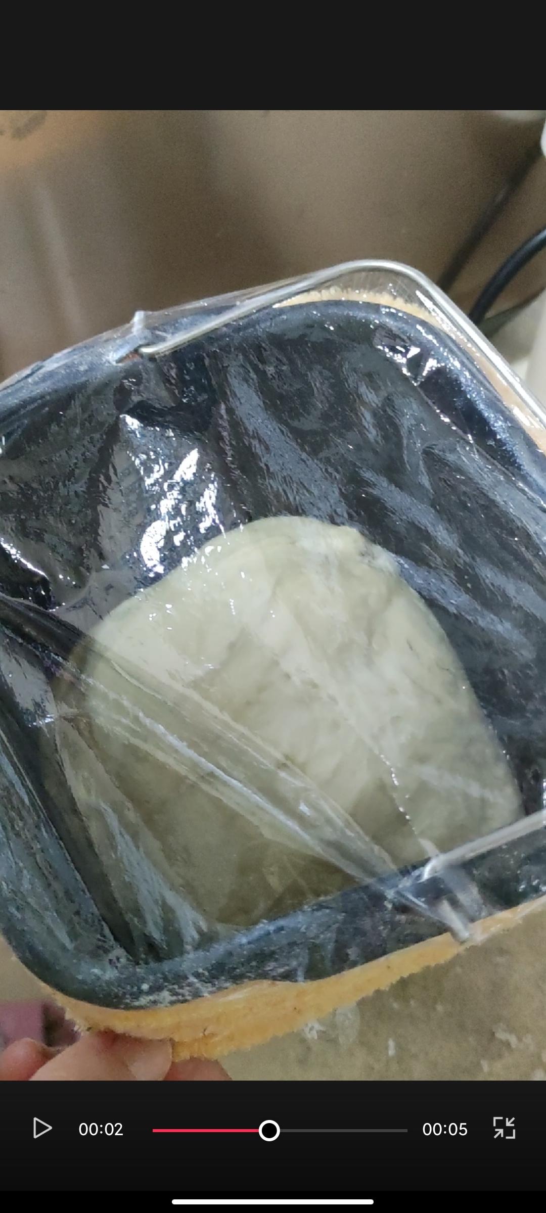 纯奶手撕吐司的做法 步骤1