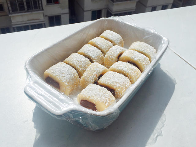 豆沙糯米卷