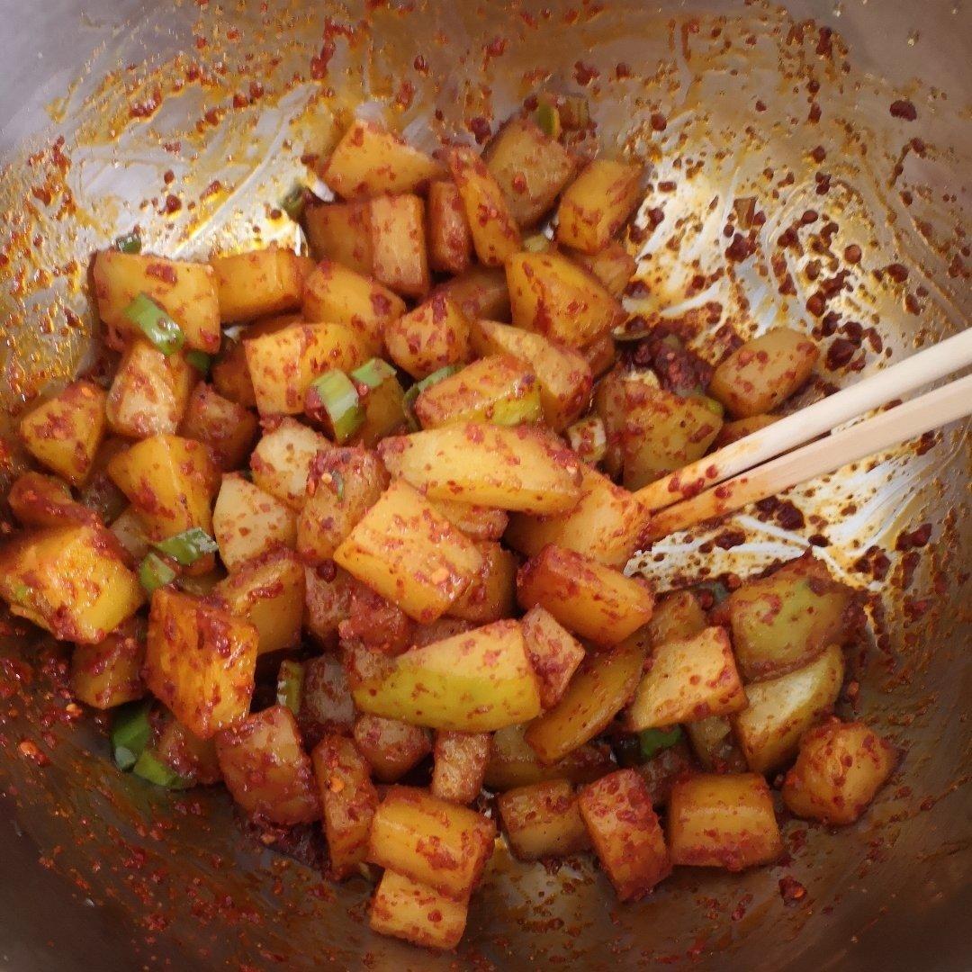 孜然土豆（两三步搞定）