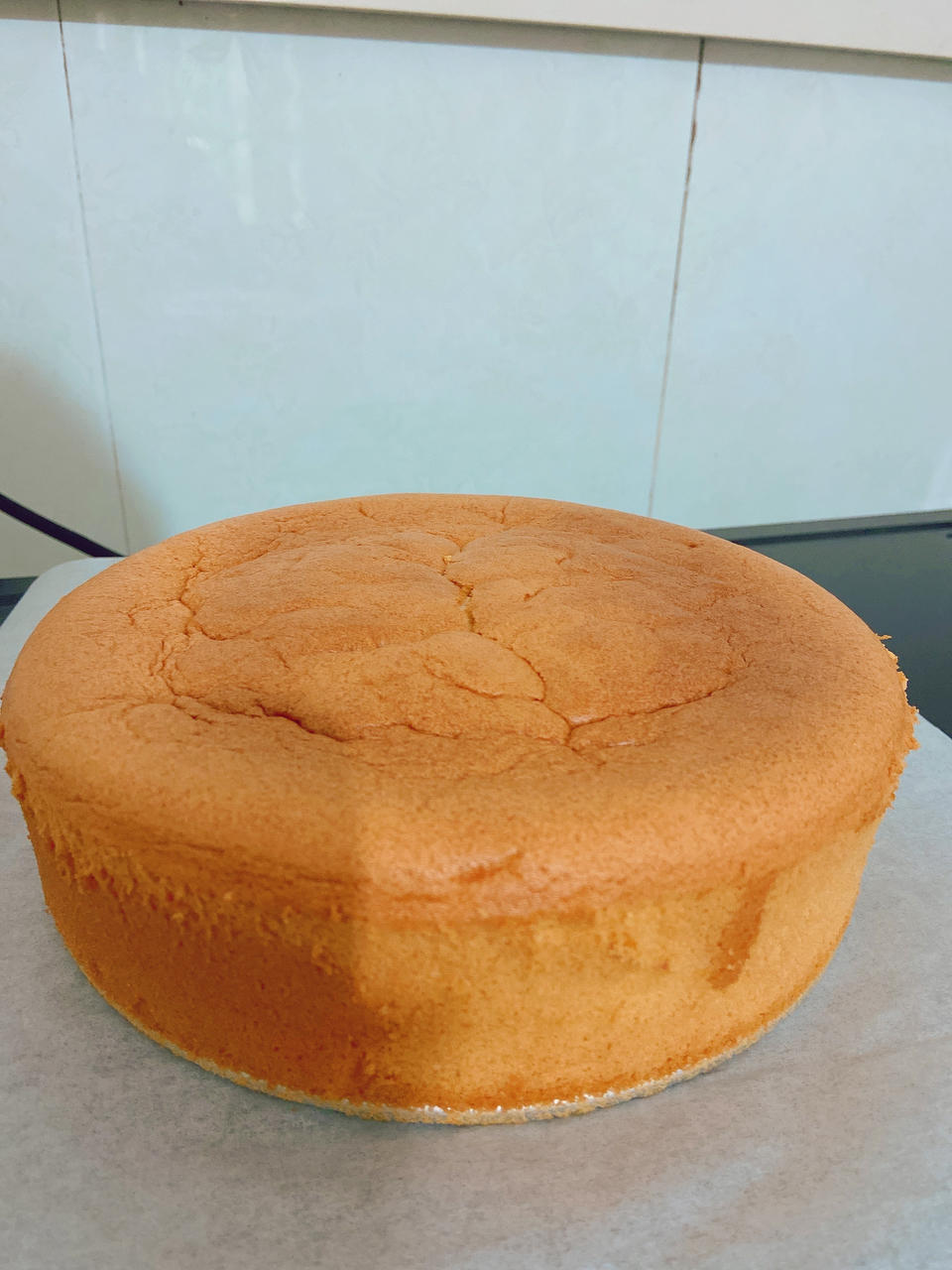 烤箱做蛋糕（戚风蛋糕的做法）