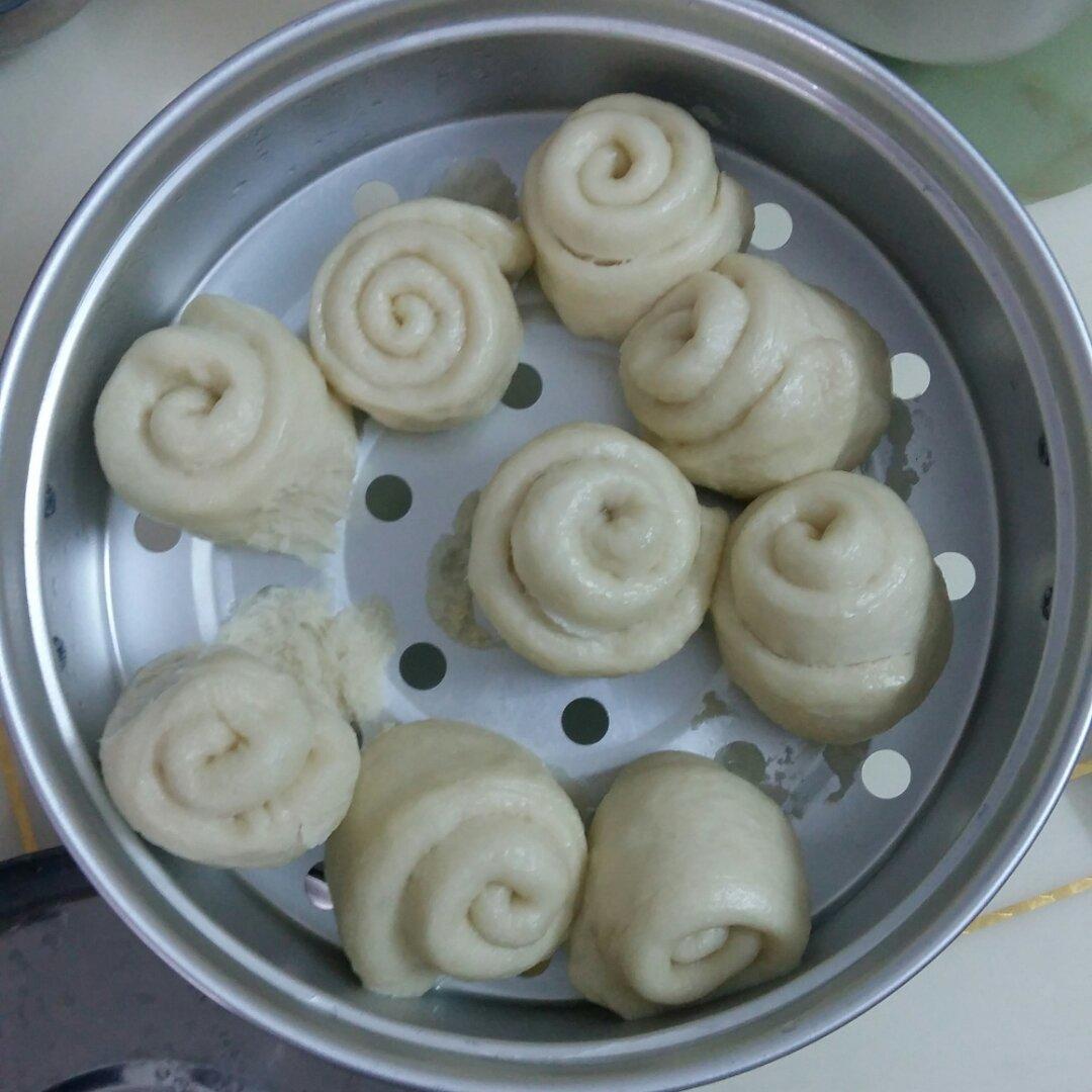面包机发面蒸馒头