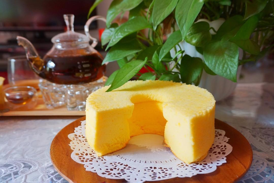 淡奶油我要把你消耗掉!——淡奶油戚风蛋糕