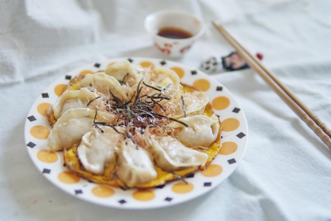 懒人快手抱蛋煎饺