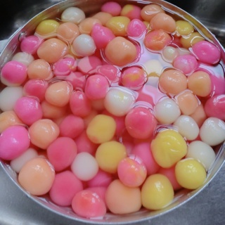 彩色小汤圆